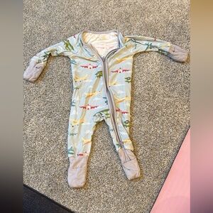 Caden Lane NB Footie, Fly Away With Me